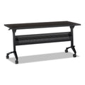 Safco Flip-n-Go Table Top, Rectangular, 48w x 24d, Mocha