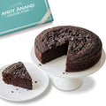 Andy Anand Sugar-Free Gluten-Free Dairy-Free Dark Chocolate Cake, 9-Inch, 2.9 lb – Keto & Diabetic-Friendly, Birthday & Holiday Gift
