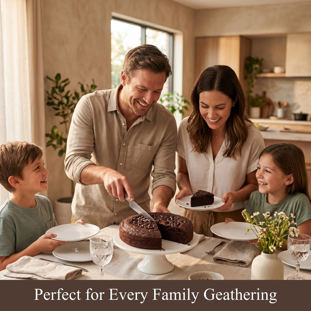 Andy Anand Sugar-Free Gluten-Free Dairy-Free Dark Chocolate Cake, 9-Inch, 2.9 lb – Keto & Diabetic-Friendly, Birthday & Holiday Gift