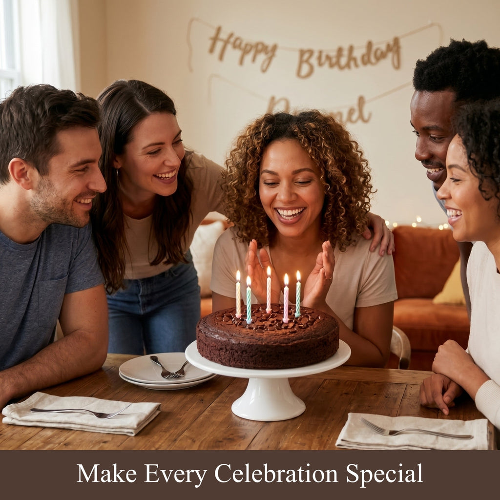 Andy Anand Sugar-Free Gluten-Free Dairy-Free Dark Chocolate Cake, 9-Inch, 2.9 lb – Keto & Diabetic-Friendly, Birthday & Holiday Gift