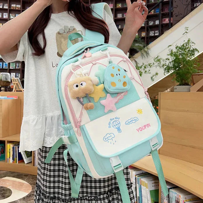 Happy Days 3 Piece Backpack Set