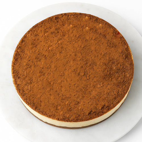 Andy Anand Sugar-Free Tiramisu Mousse Chiffon Cake, 2.2 lb – Coffee Sponge, Mascarpone Mousse, Keto & Diabetic-Friendly Birthday Gift Box