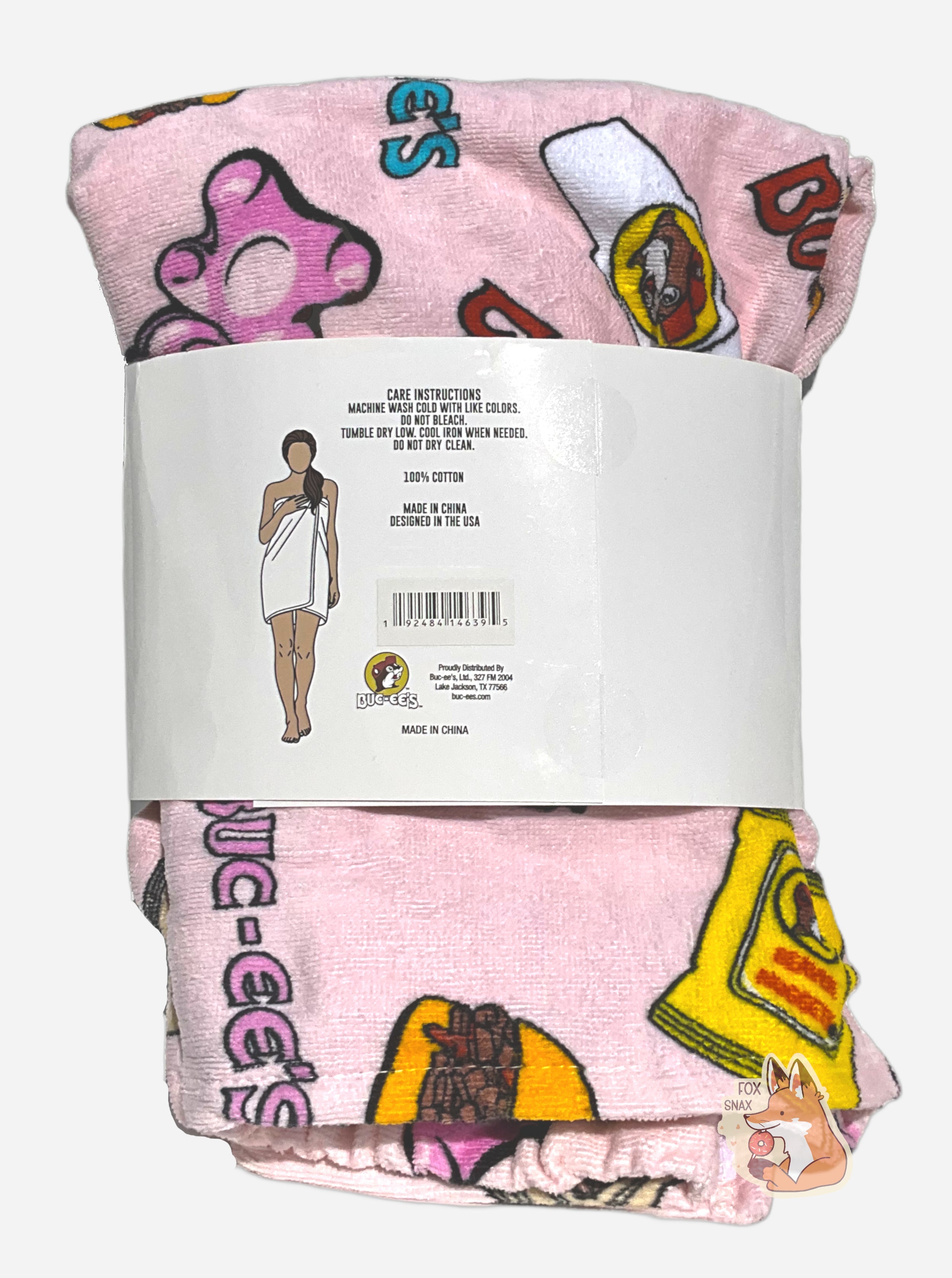Buc-ee's Towel Wrap